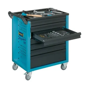 Hazet 7 Drawer Rolling Tool Trolley 177-7 - view 3