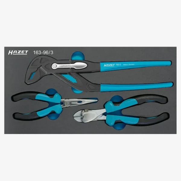 Hazet 3 Piece Pliers Set 163-96/3