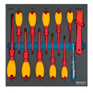 Hazet Screwdriver Set With Protective Insulation 12pc 163-546/12