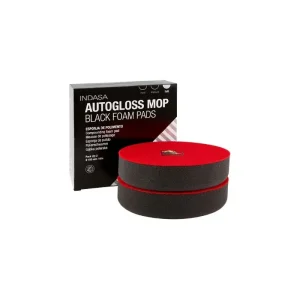 Indasa Autogloss 8 inch Black Foam Soft Finishing Buff Pad 2-Pack 600931 - view 2