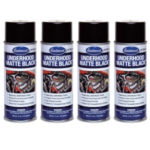 Eastwood UNDERHOOD BLACK® Matte Aerosol 11 oz – 4pc
