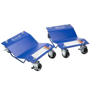 Eastwood 2500lb Steel Wheel Dolly – 2 Piece Set
