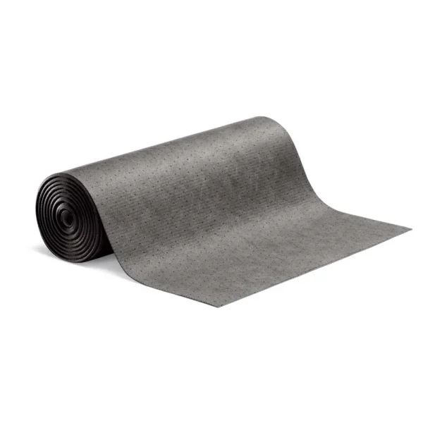 PIG Elephant Absorbent Mat Roll with Poly Backing 31 InchW x 100’L