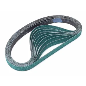 Eastwood 10 Pack 1/2×18 Zirconia 120 Grit Abrasive Belts