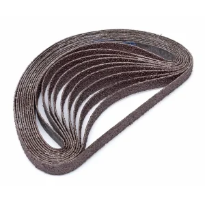 Eastwood 10 Pack 1/2×18 Aluminum Oxide 40 Grit Abrasive Belts