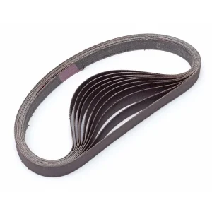 Eastwood 10 Pack 1/2×18 Aluminum Oxide 220 Grit Abrasive Belts