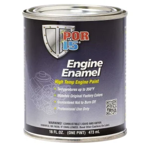 POR15 Engine Enamel Black Pint