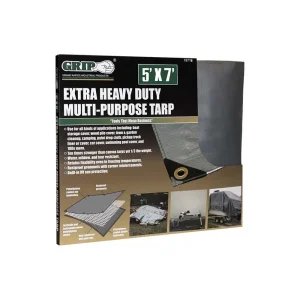 GRIP Extra Heavy Duty Grey Tarps