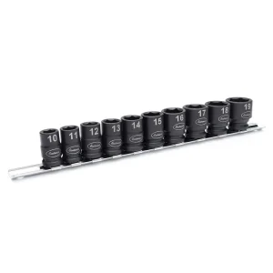 Eastwood 3/8″ Drive Metric Shallow and Deep Impact Socket Set - view 2