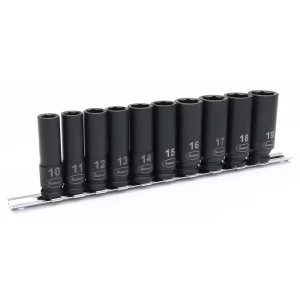 Eastwood 3/8″ Drive Metric Shallow and Deep Impact Socket Set - view 3