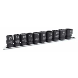 Eastwood 1/2″ Drive Metric Shallow and Deep Impact Socket Set - view 2
