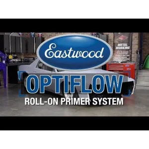 Eastwood OptiFlow Epoxy Primer Gallon and Catalyst Kit – Automotive Roll-On Paint – Gray