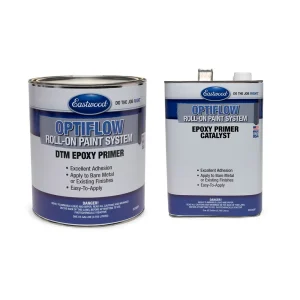 Eastwood OptiFlow Epoxy Primer Gallon and Catalyst Kit – Automotive Roll-On Paint – Gray - view 3