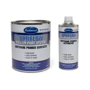 Eastwood OptiFlow Urethane Primer Gallon and Activator Kit – Automotive Roll-On Paint – Gray - view 4
