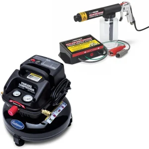 Eastwood PCS-250 Dual Voltage Powder Coating Gun and Pancake Compressor - view 4