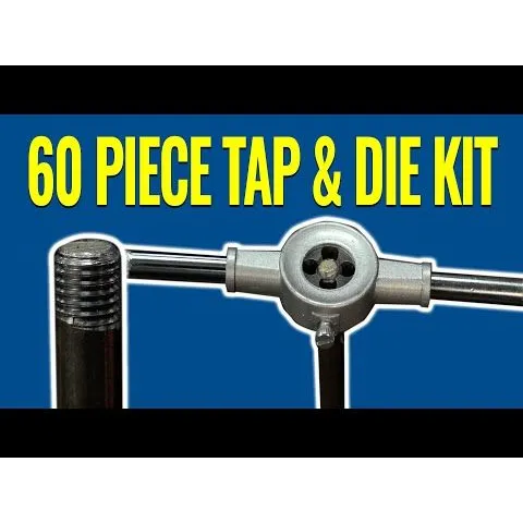 Fairmount 60 Piece Tap and Die Set – Tap and Die Kit