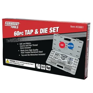 Fairmount 60 Piece Tap and Die Set – Tap and Die Kit - view 3