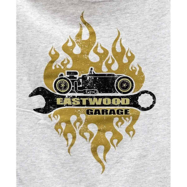 Eastwood Garage Gray T-Shirt Medium