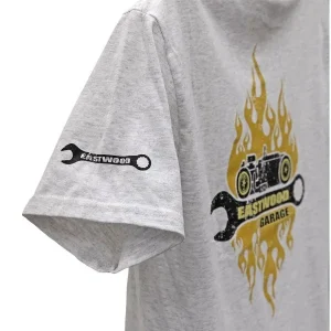Eastwood Garage Gray T-Shirt Medium - view 4