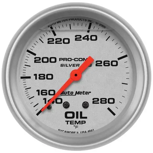 Auto Meter Ultra-Lite 2-5/8 Inch Oil Temperature Gauge – 4641