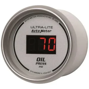 Auto Meter Ultra-Lite 2-1/16 Inch Oil Pressure Gauge – 6527 - view 3