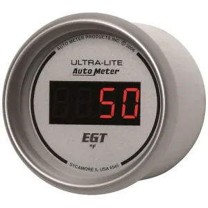 Auto Meter Ultra-Lite 2-1/16 Inch Boost/Pyrometer Gauge – 6545 - view 3