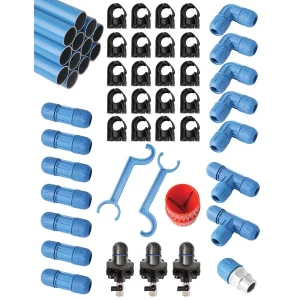 Rapid Air 3/4 Inch FASTPIPE MASTER KIT 90 FT – 3 OUTLETS F28070 - view 2