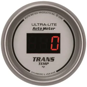 Auto Meter Ultra-Lite 2-5/16 Inch Transmission Oil Temperature Gauge – 6549