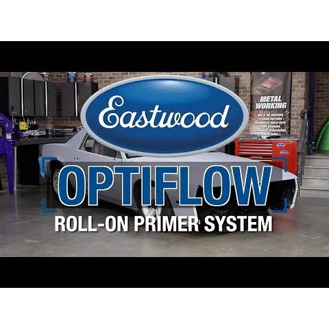 Complete Eastwood OptiFlow Epoxy Primer Kit – Automotive Roll-On Paint – Gray