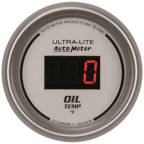 Auto Meter Ultra-Lite 2-5/16 Inch Oil Temperature Gauge – 6548