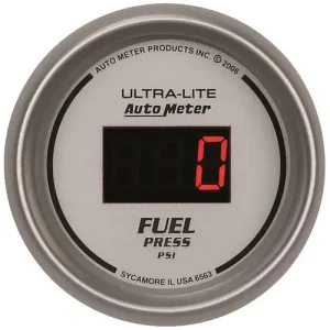 Auto Meter Ultra-Lite 2-1/16 Inch Fuel Pressure Gauge – 6563