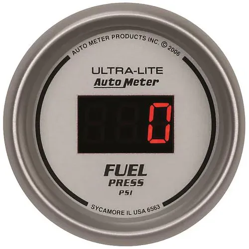 Auto Meter Ultra-Lite 2-1/16 Inch Fuel Pressure Gauge – 6563