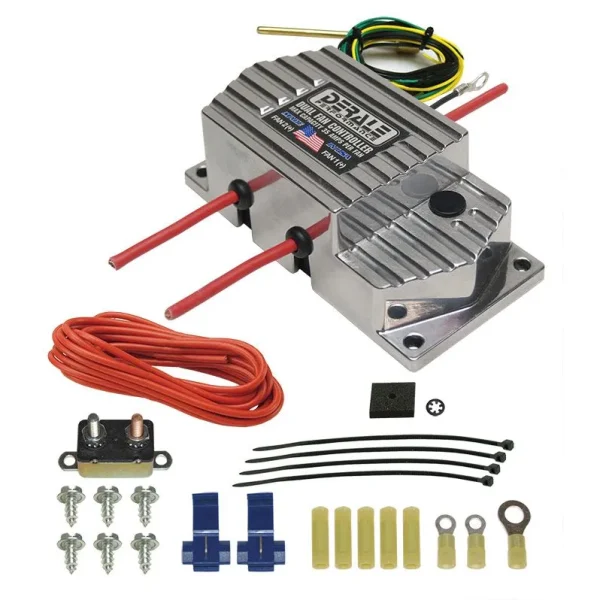 Derale Hi-Amp Adjst. Dual Fan Control (Push-in probe) 16788