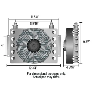 Derale Atomic-Cool Cooler (-8AN) 15850 - view 2