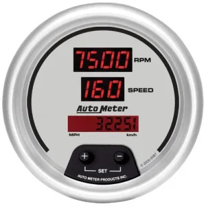 Auto Meter Ultra-Lite 3-3/8 Inch Speedometer Gauge – 6587