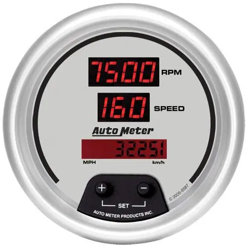 Auto Meter Ultra-Lite 3-3/8 Inch Speedometer Gauge – 6587