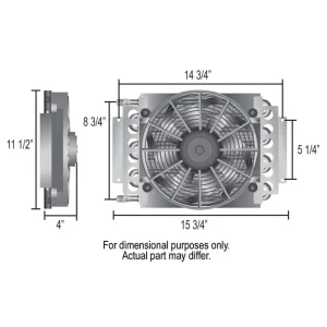 Derale 8-Pass Electra-Cool Cooler (-6AN) 13720 - view 3