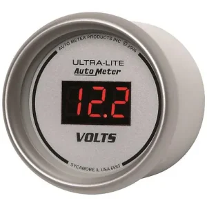 Auto Meter Ultra-Lite 2-1/16 Inch Voltmeter Gauge – 6593 - view 3
