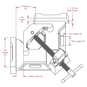 Strong Hand Tools 3-Axis Welders Angle Clamp; 4.75 Inchcapacity WAC45-SW - view 3