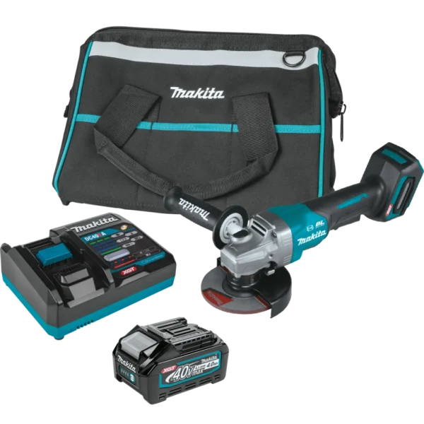 MAKITA 40V max XGT Brushless Cordless Paddle Switch Angle Grinder Kit (GAG03M1)