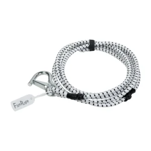 Seabolt FlexRope Boat Rope For Tie Off 10’ Spring Damping B and W (FLXRP-WHTBLK) - view 3