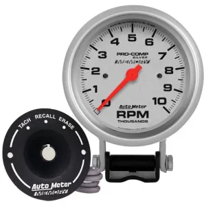 Auto Meter Ultra-Lite 3-3/4 Inch Tachometer Gauge – 6604