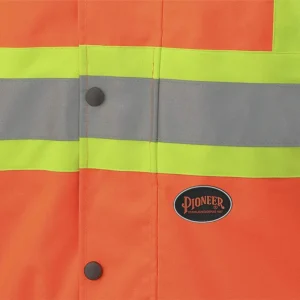 Pioneer High Visibility 300D 6-in-1 Bomber Jacket, 4XL (V1120350U-4XL) - view 4