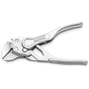 Knipex Pliers Wrench XS 4″ Silver (8604100) - view 3