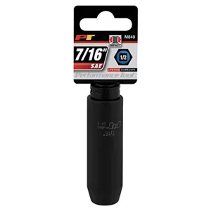 Performance Tool M840 1/2 Dr. Impact Socket, 7/16