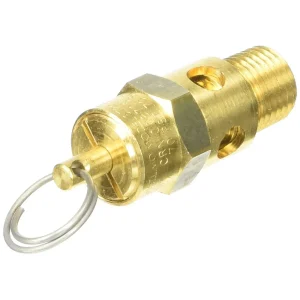 Milton 1090-70 1/4″ MNPT ASME Safety Valve – 70 PSI Pop off Pressure - view 2
