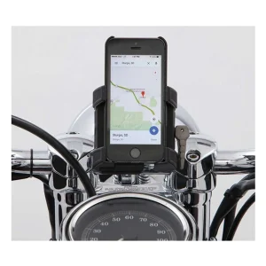 Ciro Chrome Smartphone/Gps Holder For 1-1/4″ Handlebars (50314)