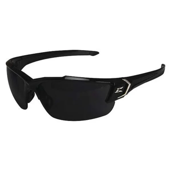 Edge Eyewear Safety Glasses, Khor G2, Unisex, Black (SDK116VS-G2)