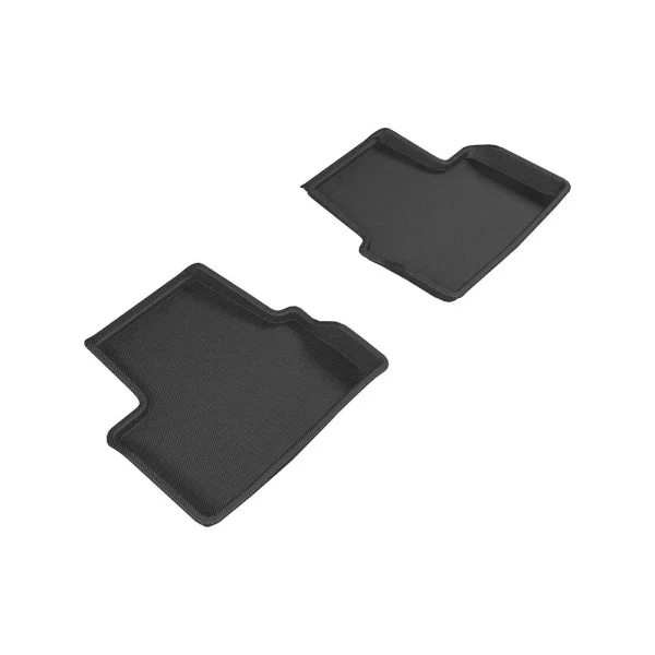 3D MAXpider Second Row Custom Fit All-Weather Floor Mat, Black (L1CH07921509)