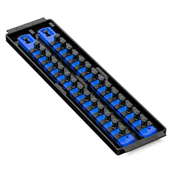 Ernst 8496 2 Rail Twist Lock Socket Boss 13″, Blue – 3/8″
